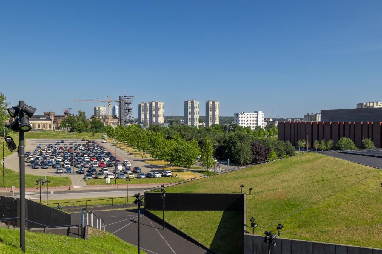 Korfantego Stylish Apartment With City View Spodek Katowice By Noclegi Renters Екстериор снимка